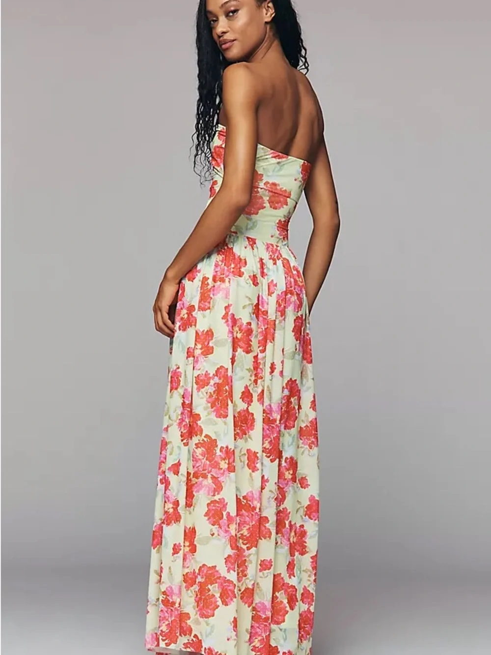 AFRM Khalid Strapless Maxi Dress